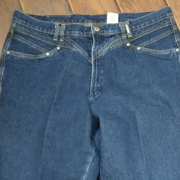 Rockies | Denim Bareback Jeans Mom High Rise Dark Wash | Size 20W - Picture 1 of 8